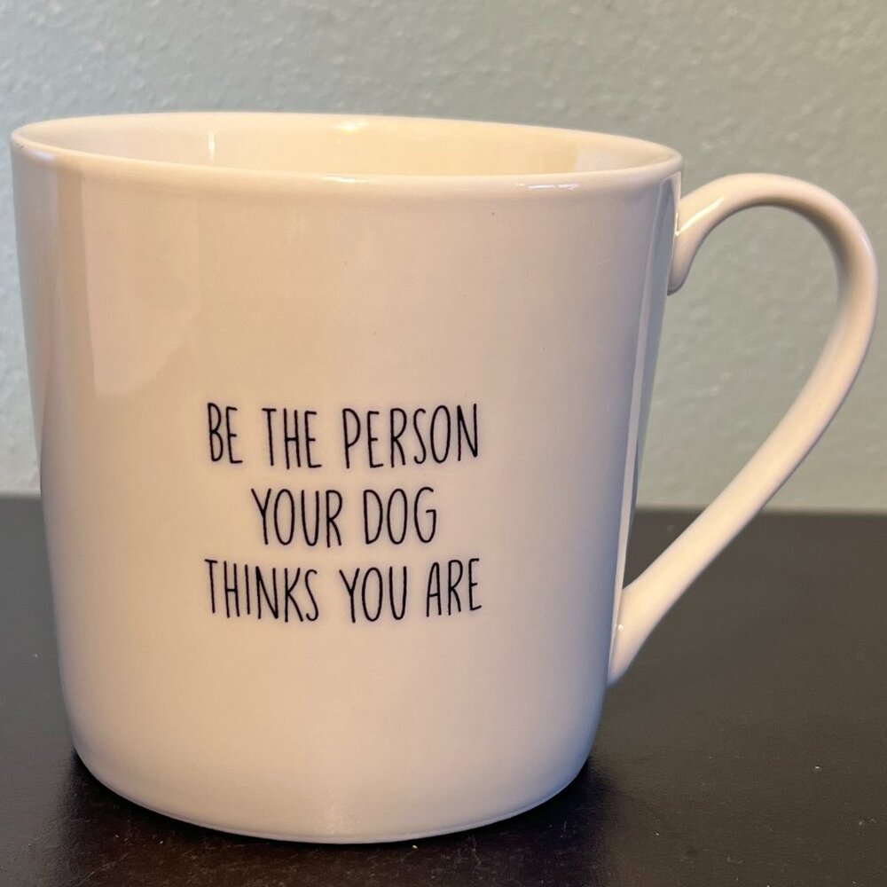 Santa Barbara Design Studio SIPS Dog Lover Bone China Cup Mug 14oz Quote Gift